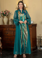 V-neck Long-sleeved Elegant Dress - Meesal