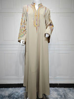 Floral Embroidery Dress - Meesal