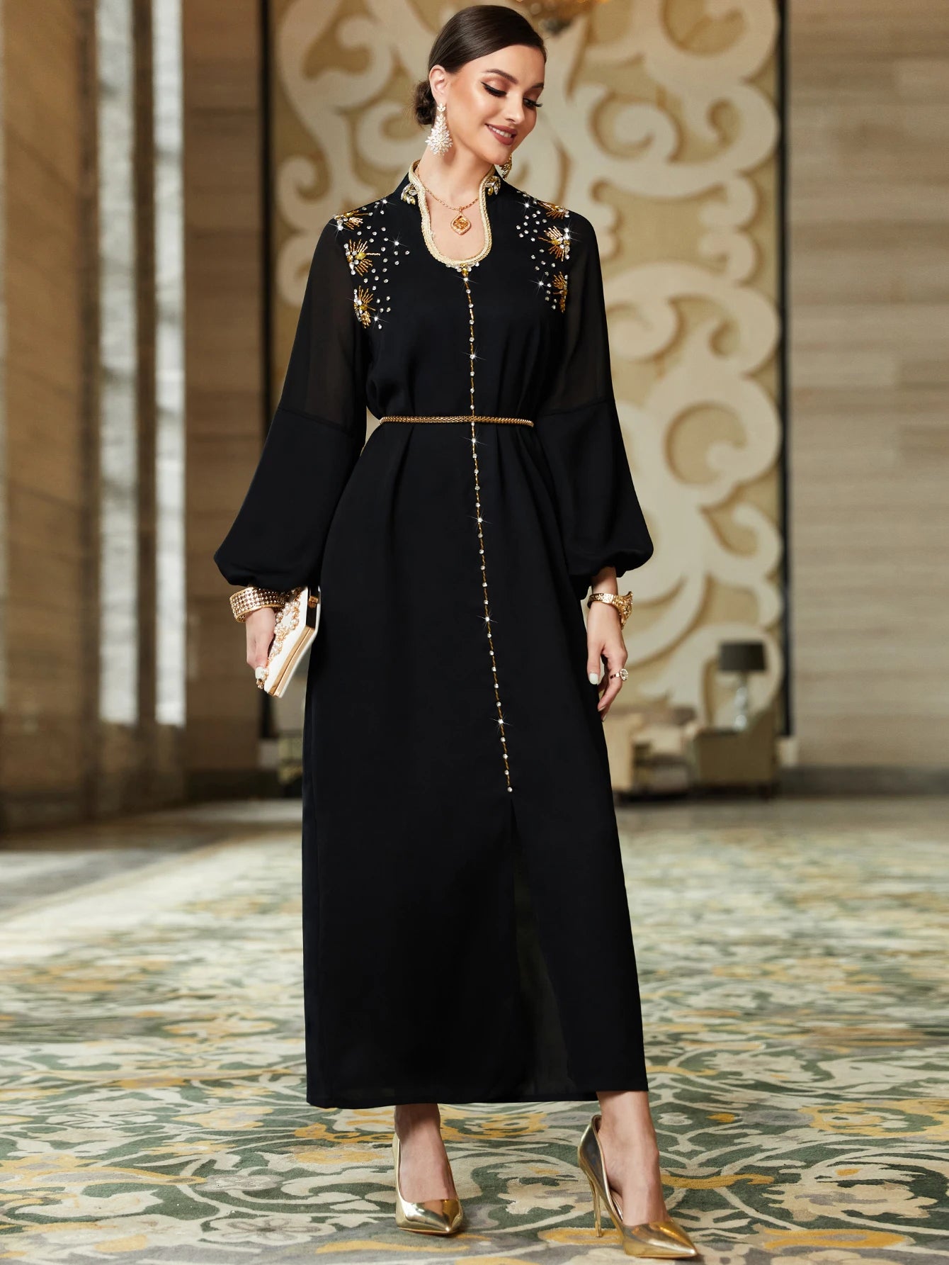 Autumn Muslim Women Dress - Meesal