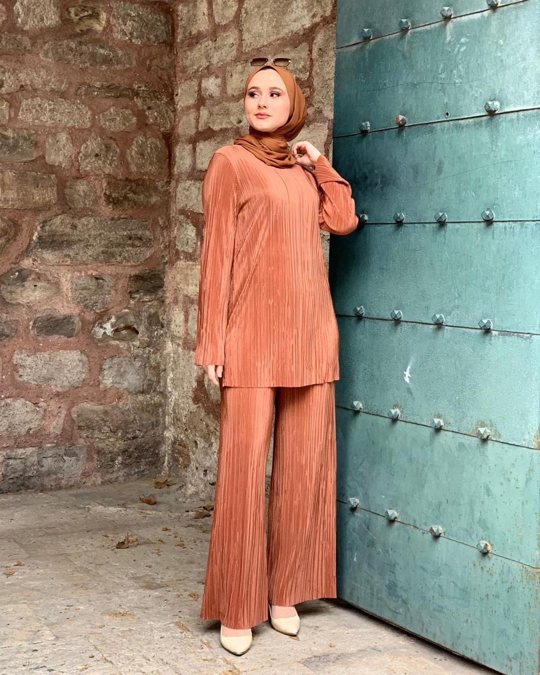 Ethnic Style Loose Casual Pleated Suit Southeast Asian Arab Women's Clothing - Meesal