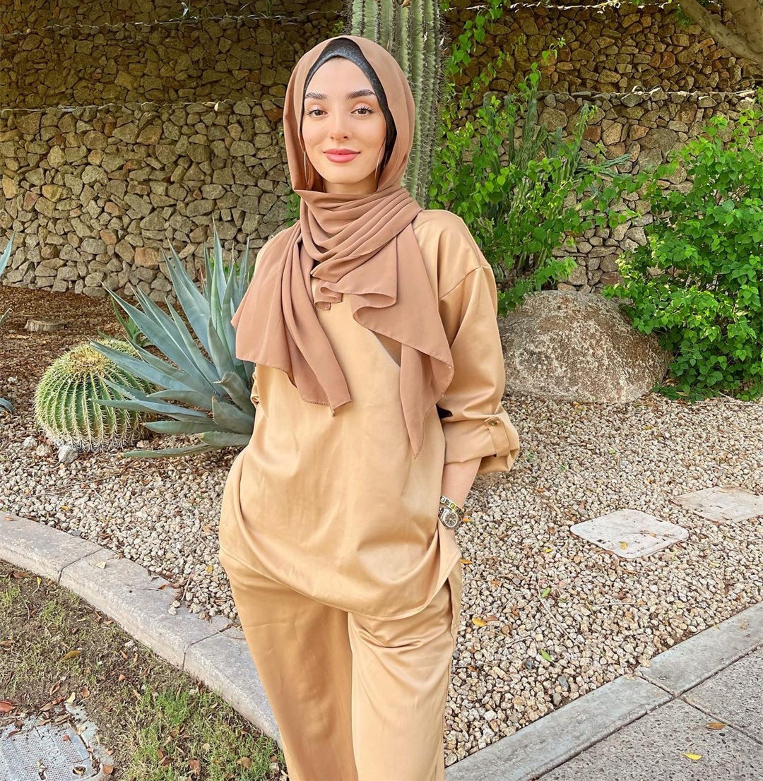 Dress Middle East Dubai Two Piece Suit - Meesal