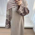 Fashion Embroidered DUBAI Turkish Party Robe - Meesal