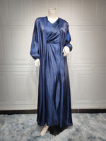 Bright Silk Dress DUBAI Turkish Robe - Meesal