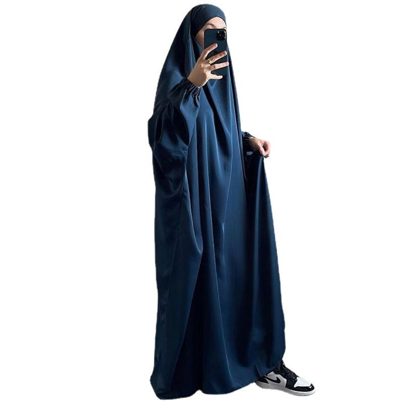 Amazon Abaya Dubai Turkey One-piece Prayer Dress - Meesal