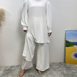 Middle East Dubai Loose Casual Muslim Suit - Meesal