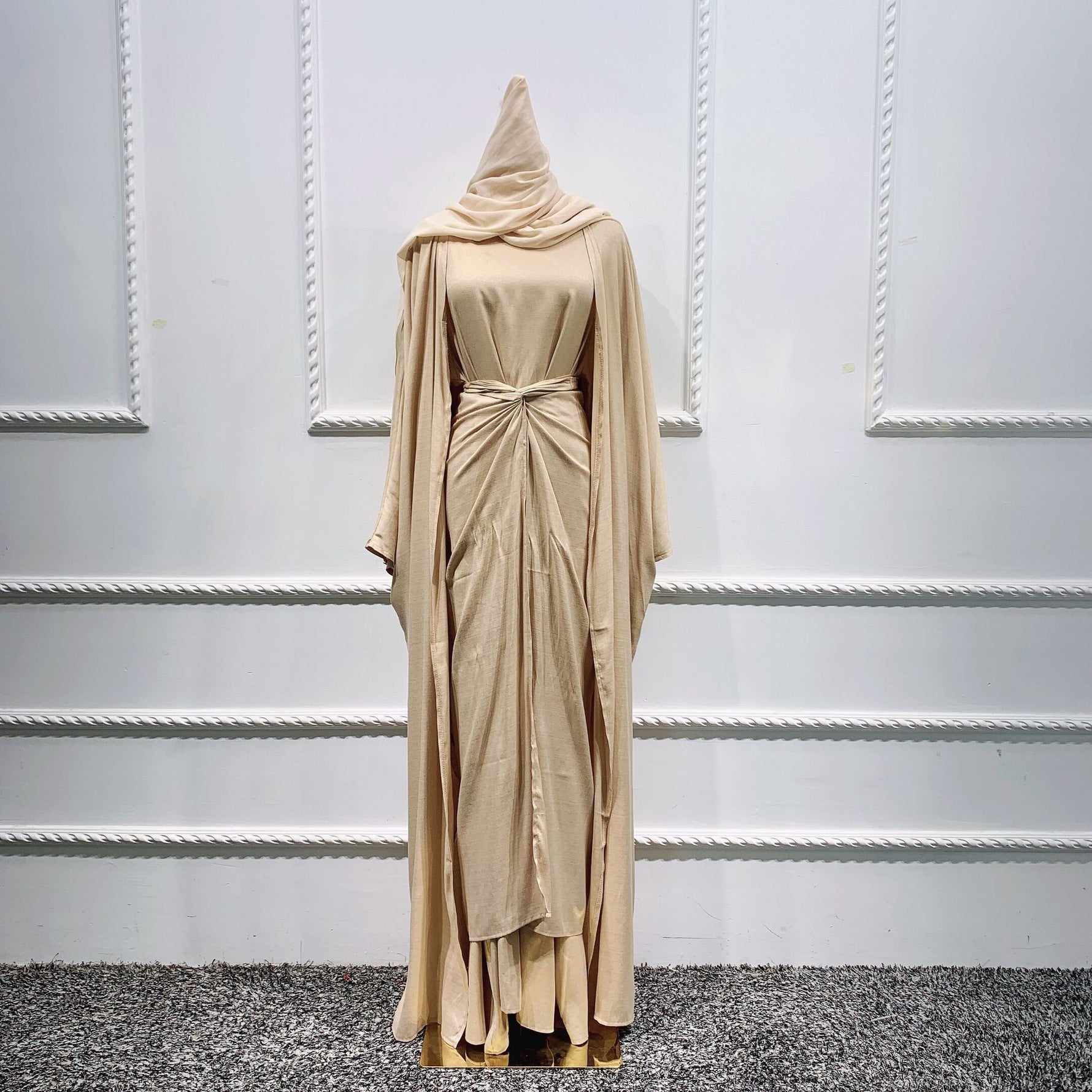 Ensemble Femme Musulmane Kaftan Abaya Dubai Turkey Islam - Meesal