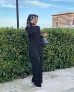 Ethnic Style Loose Casual Pleated Suit Southeast Asian Arab Women's Clothing - Meesal