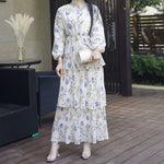 European And American Middle East Pure Meiqi Printed Dress - Meesal