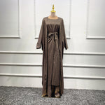 Ensemble Femme Musulmane Kaftan Abaya Dubai Turkey Islam - Meesal