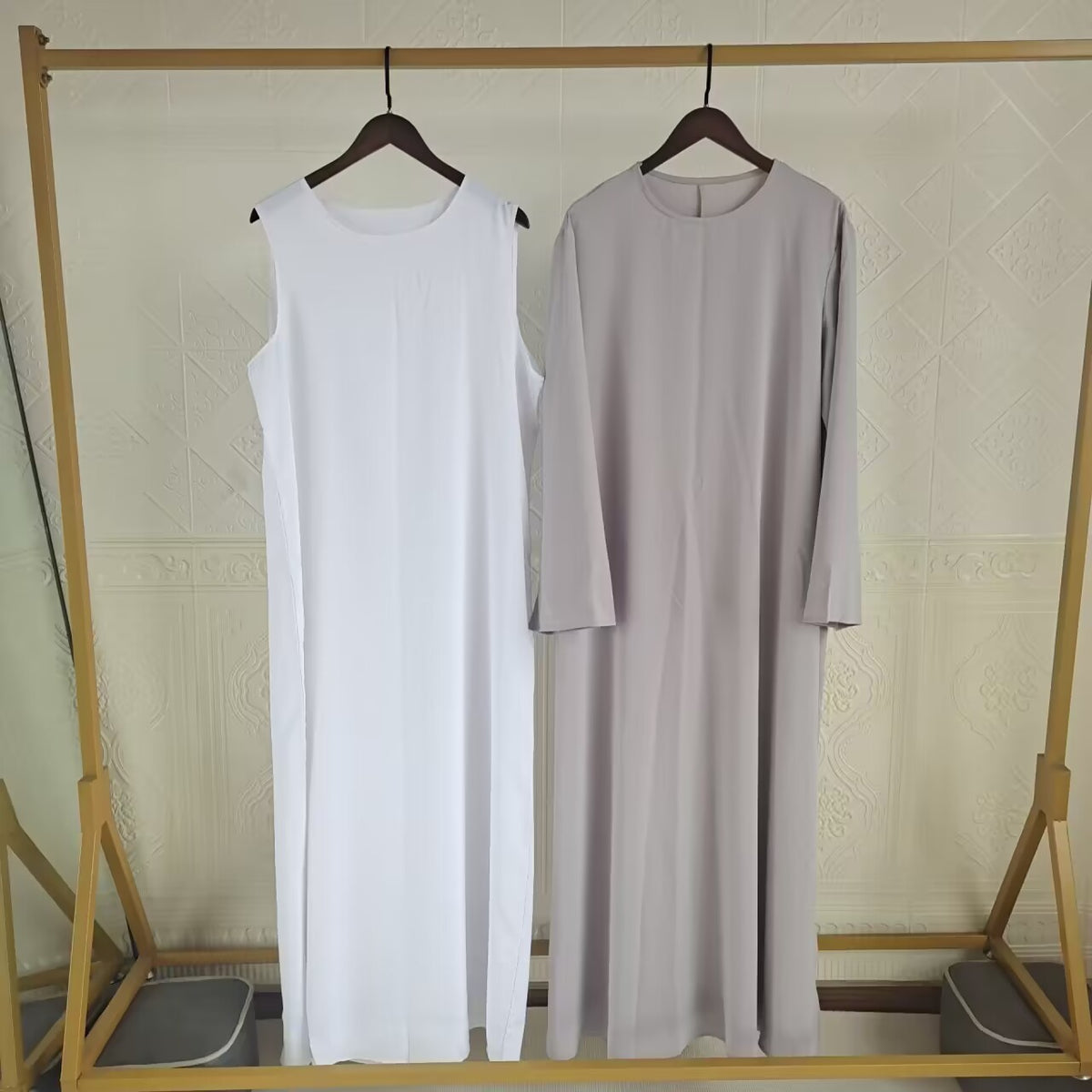 Dubai Robe Bottoming Casual Dress Suit - Meesal