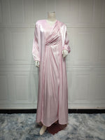 Bright Silk Dress DUBAI Turkish Robe - Meesal