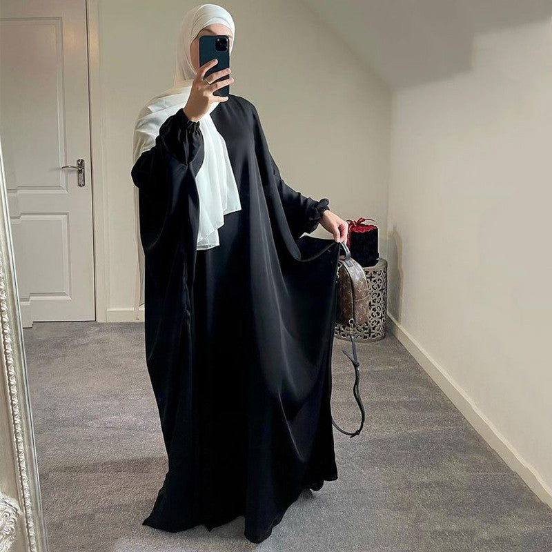 Amazon Abaya Dubai Turkey One-piece Prayer Dress - Meesal