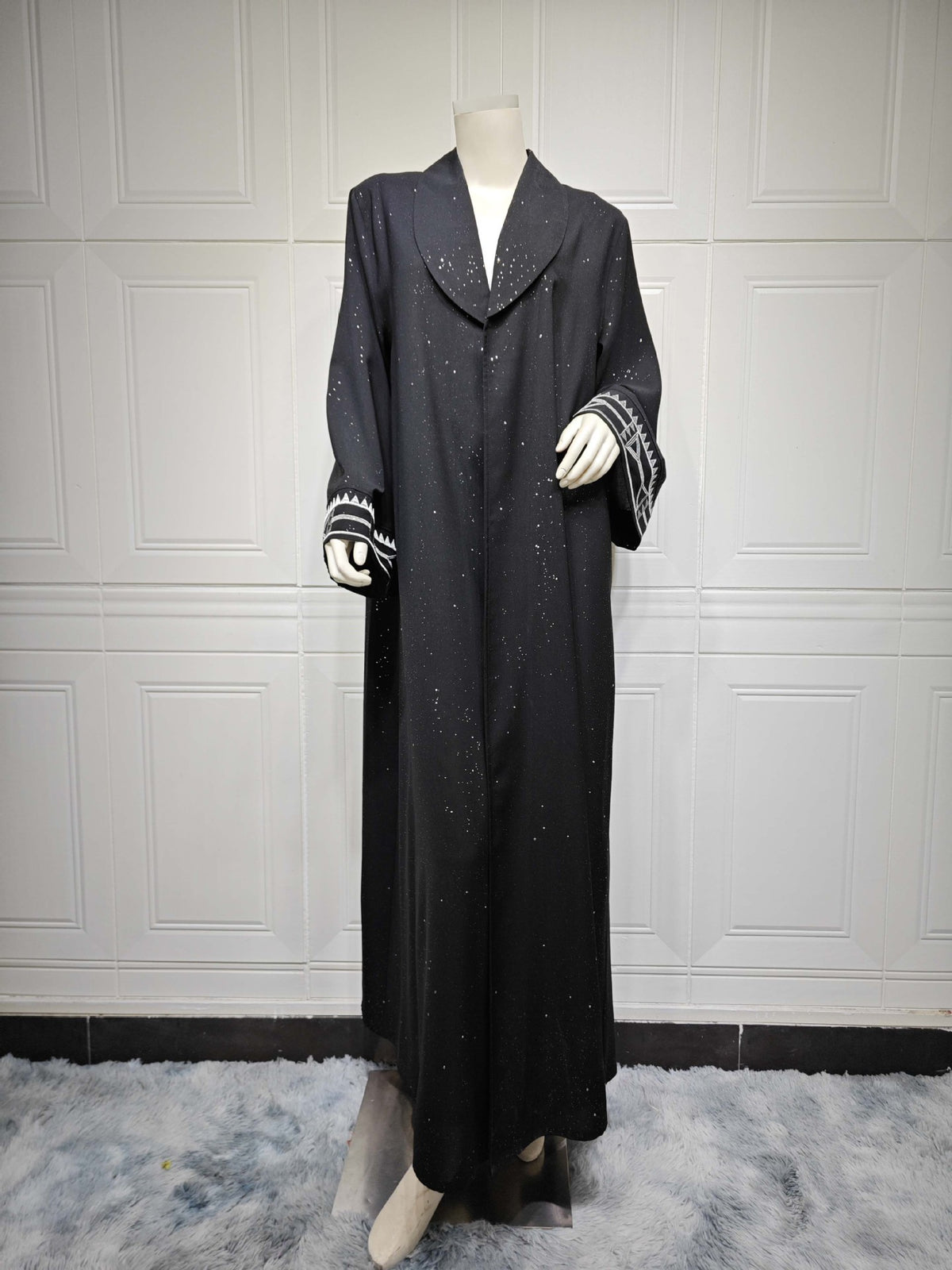 Muslim Modest Women's Arab Abaya Cardigan Robe - Meesal