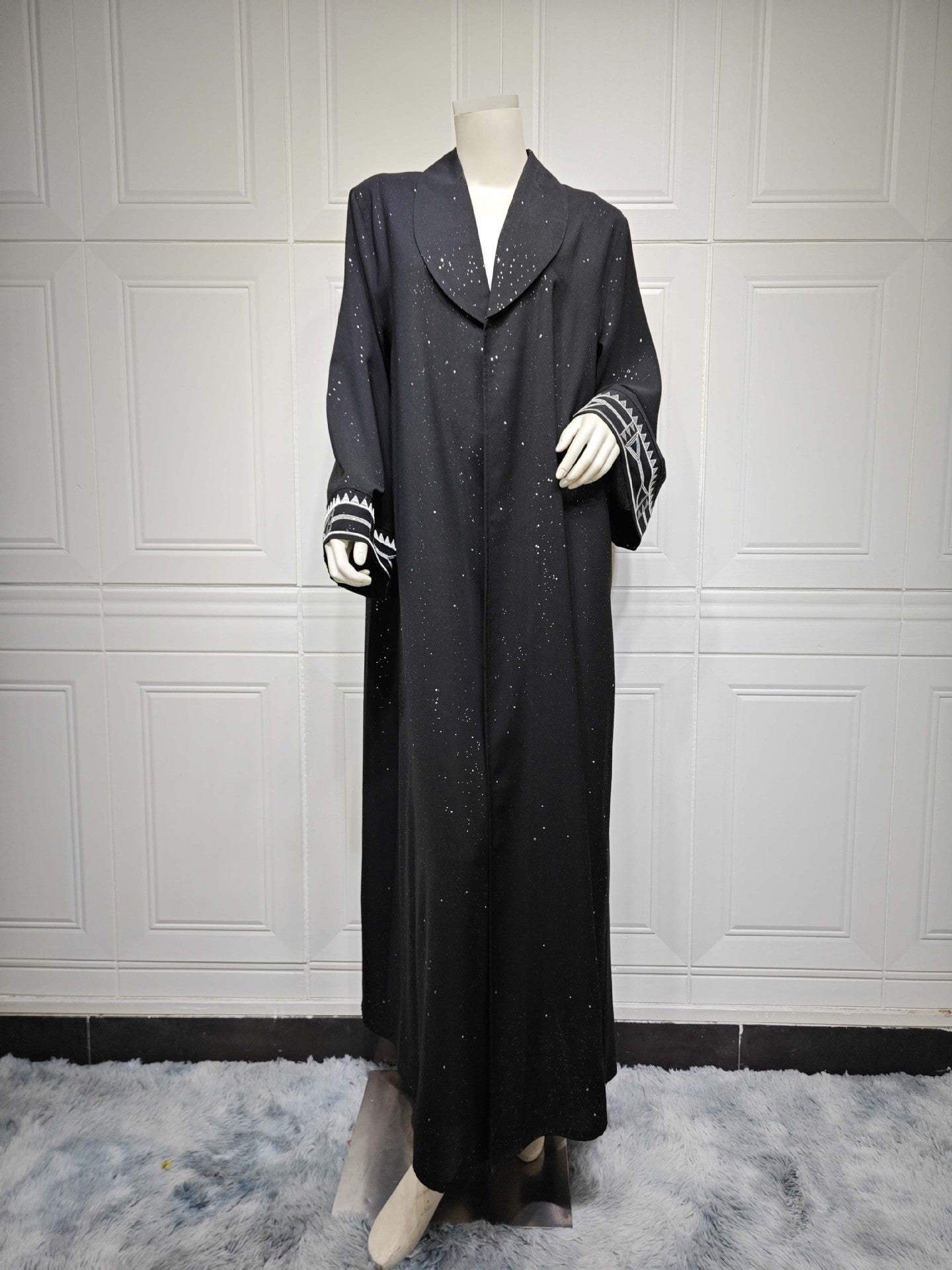 Muslim Modest Women's Arab Abaya Cardigan Robe - Meesal