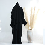 Middle East Dubai Turkey Solid Color Dress Leisure - Meesal