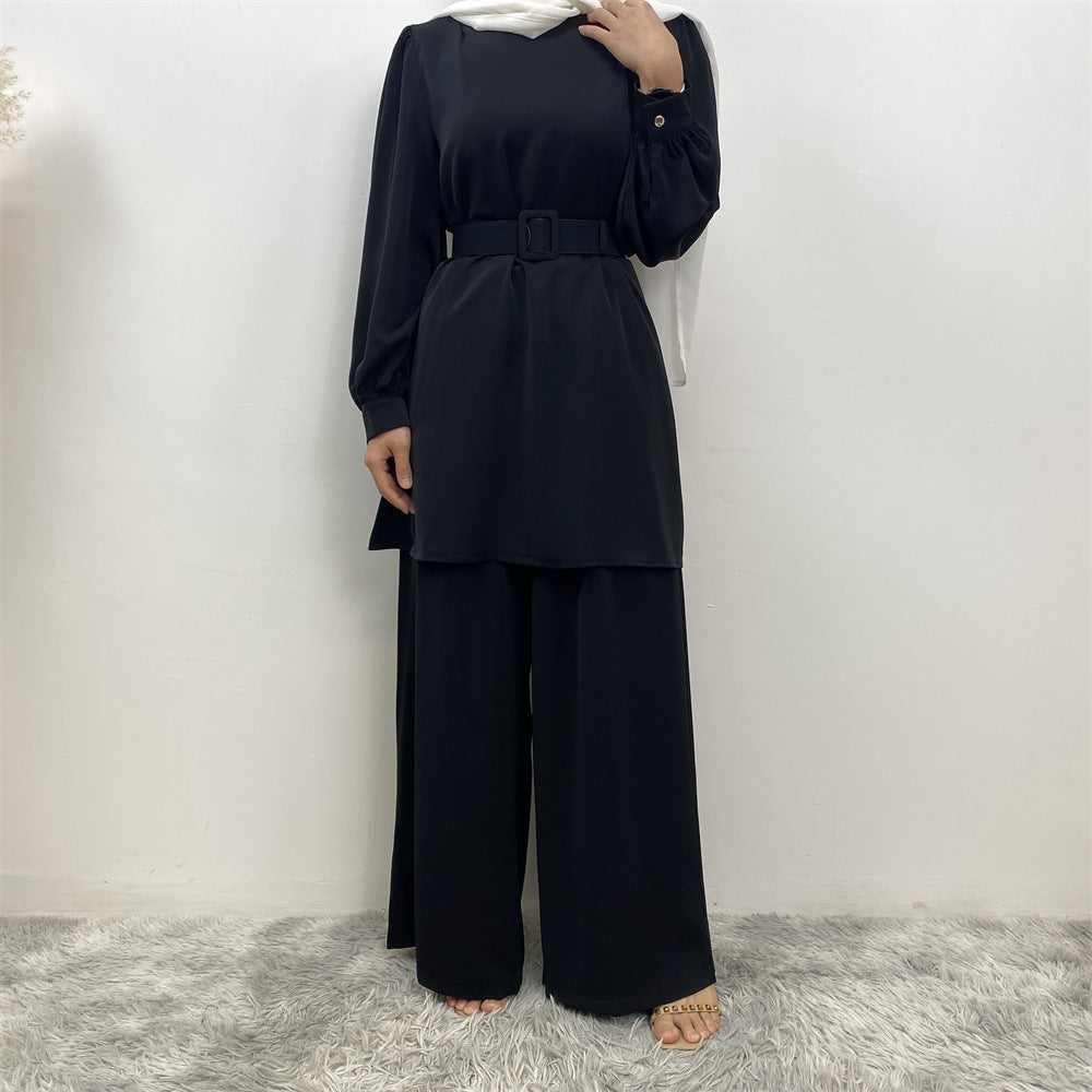 Middle East Dubai Loose Casual Muslim Suit - Meesal